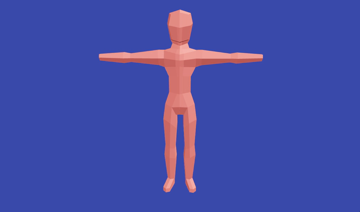 Base Character 3D model