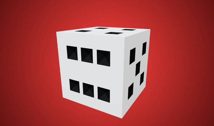 Dice 3D model