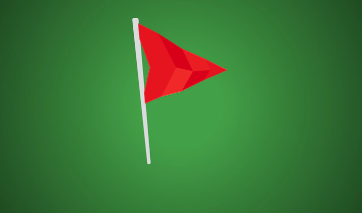 Flag 3D model