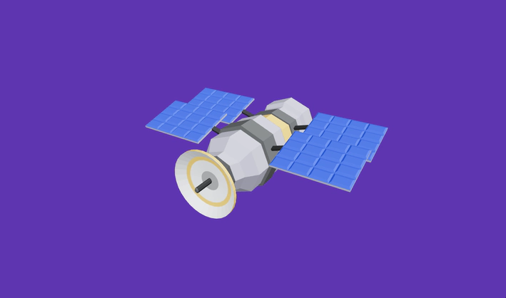 Satellite 3D model