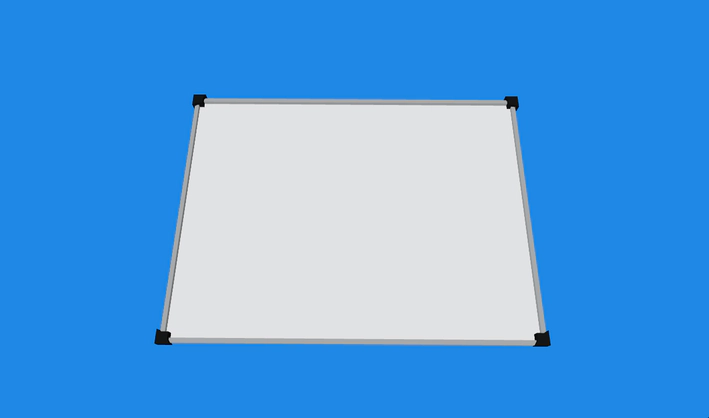 Whiteboard 3D model